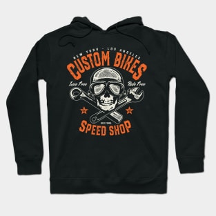 CUSTOM BIKES SPEED SHOP Hoodie